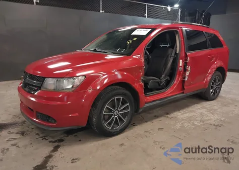 2018 Dodge Journey Se z USA, uszkodzony, nr VIN 3C4PDCAB5JT381904